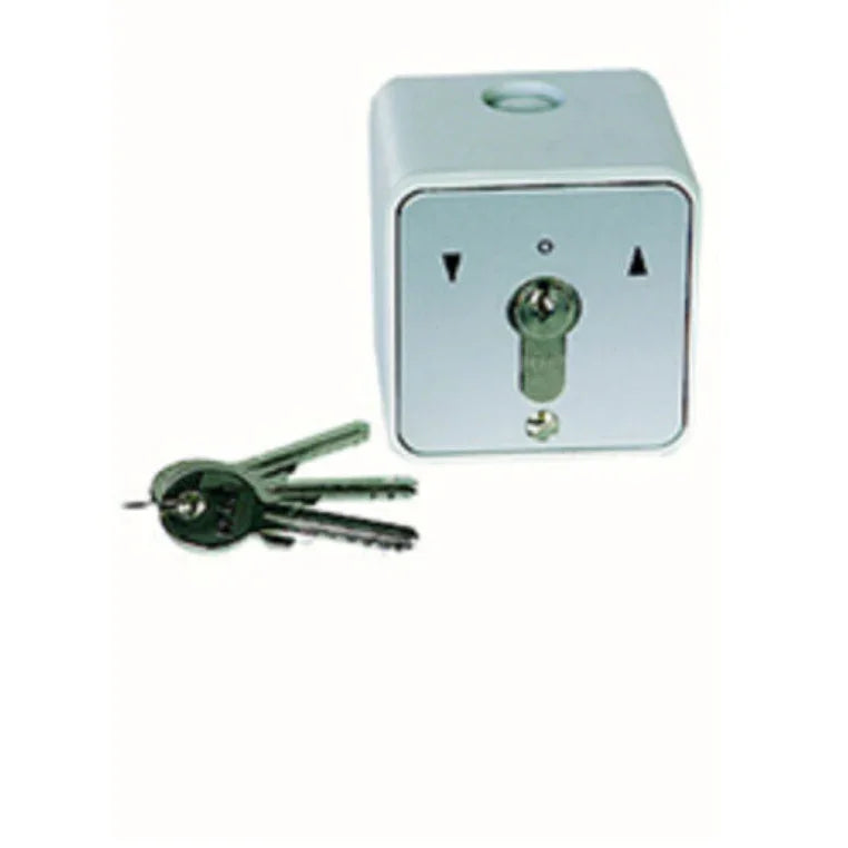 Dual Pole Surface Mounted Geba Key Switch - Keyed Different - My Store