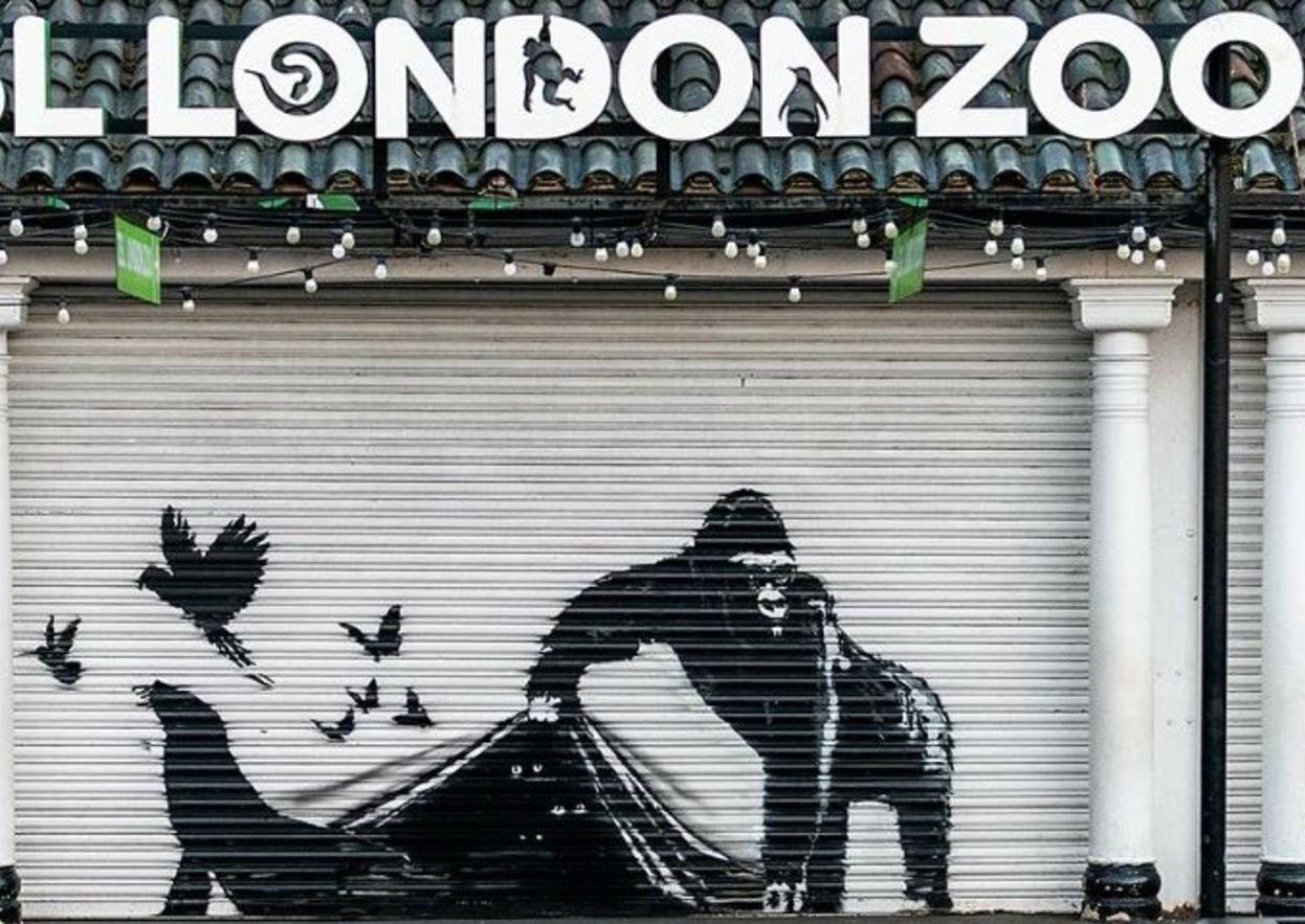 Banksy London Zoo