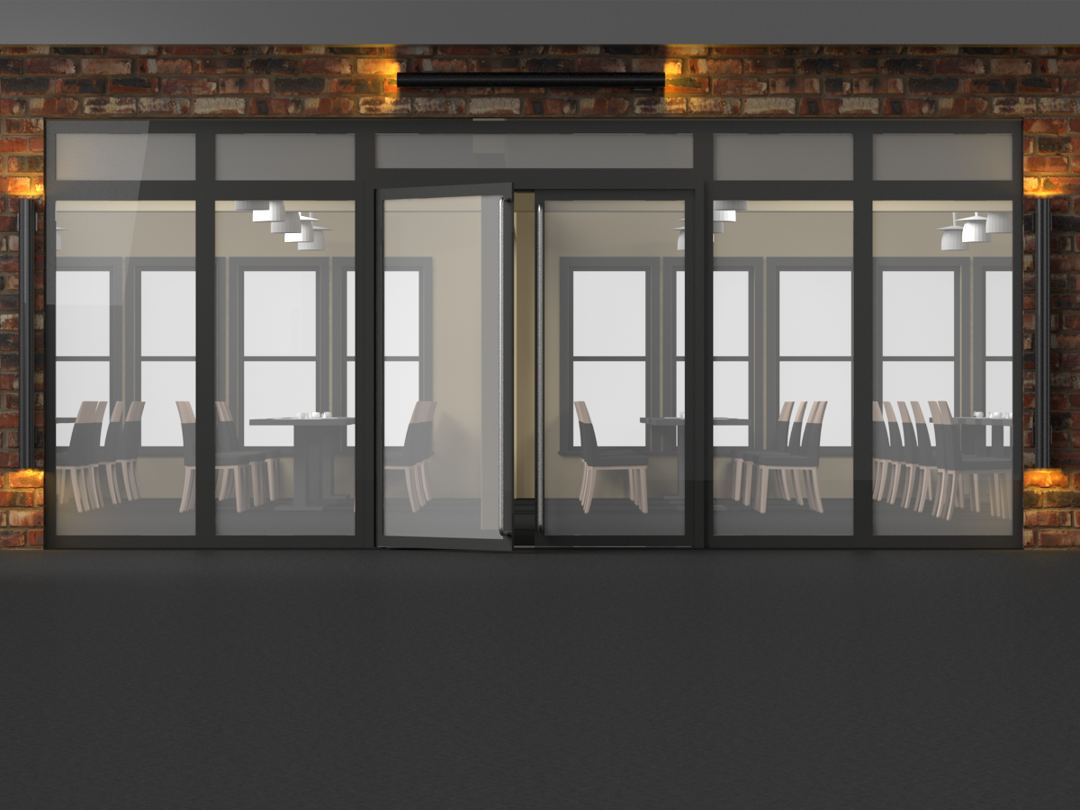 Security Direct Slimline Fully Glazed Fire Rated Doors