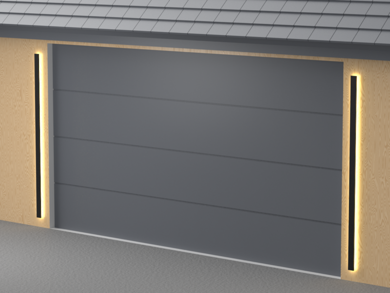Garage Doors Horizontal Sliding Angle