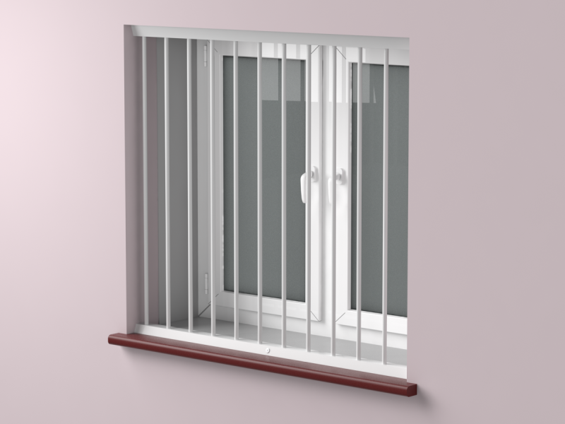 Security Direct Removable Security Window Bars
