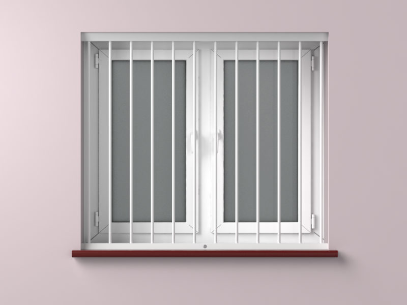 Security Direct | Removable Security Window Bars