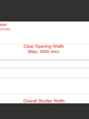 Tube Motor Fire Shutter - Doorways - Rigid Structure