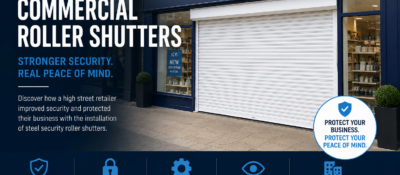 Commercial roller shutters