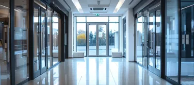 Featuring a range of modern security doors in various styles and materials